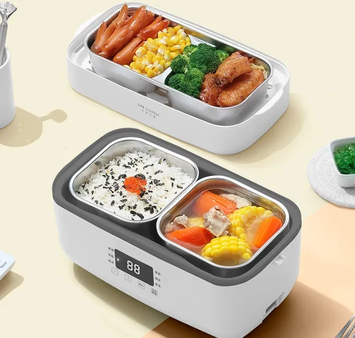 Electric heating lunch box stainless steel