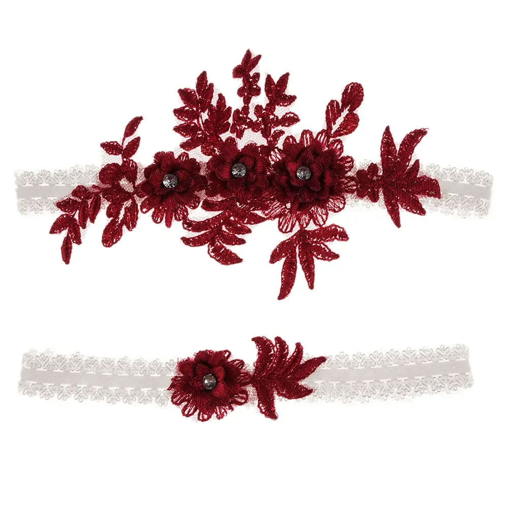 Embroidered Flower Appliques