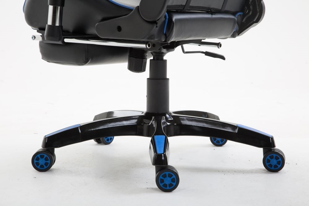 Ergonomic Blue Gaming Chair  High-Back Computer Chair with Lumbar Support and Adjustable Features