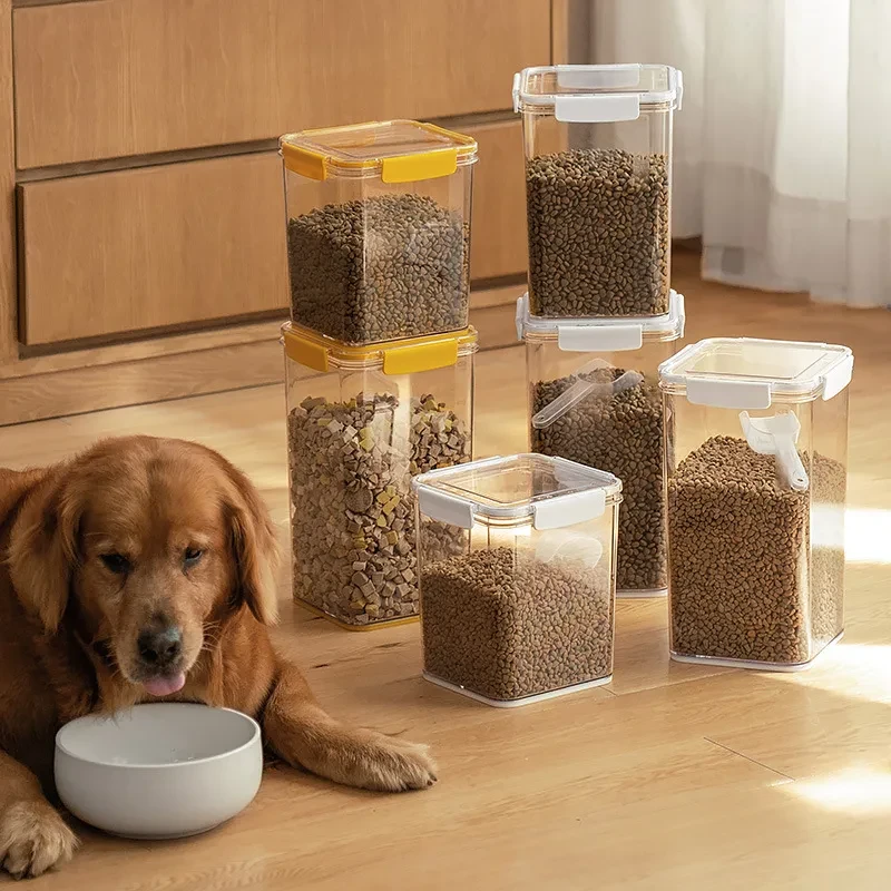Plastic Dog Food Container