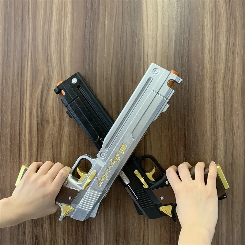 DMC Dante Gun Ebony Ivory White Revolvers