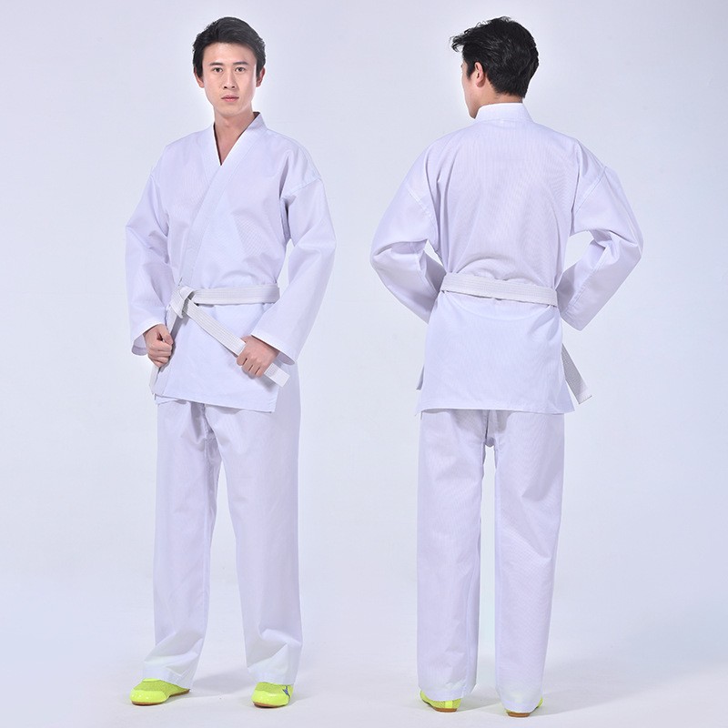 Karate White Suit Taoist Robe Suit