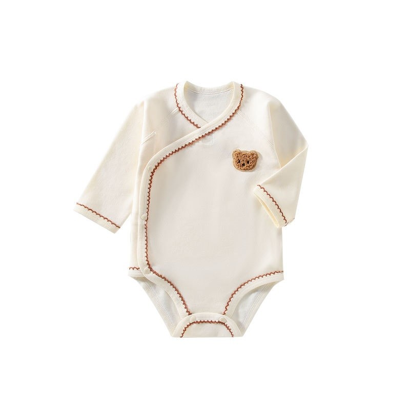 Baby Triangle Rompers Cotton Boneless Newborn Long Sleeve