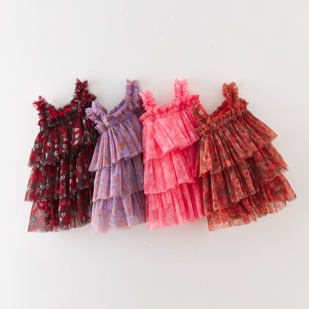 New Children's Cake Princess Girls' Chiffon Skirt