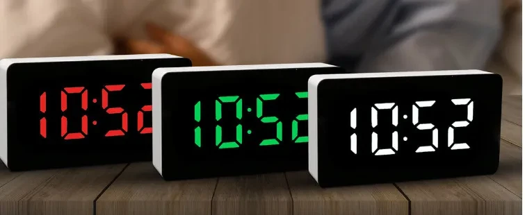 Mini Electronic Digital Travel Clock Alarm Clock