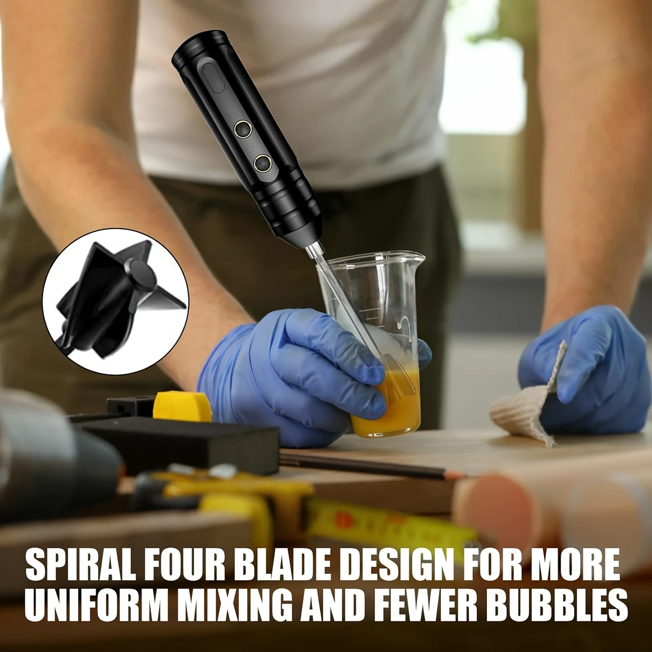 33pcs Epoxy Resin Mixing Kit with Handheld Mixer