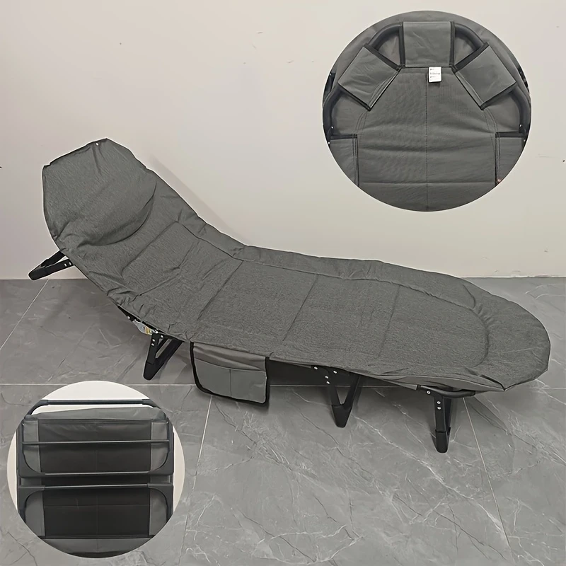 Comfortable and Breathable Folding Portable Bed Ultimate Convenience for Office, Camping, and Outdoor Adventures