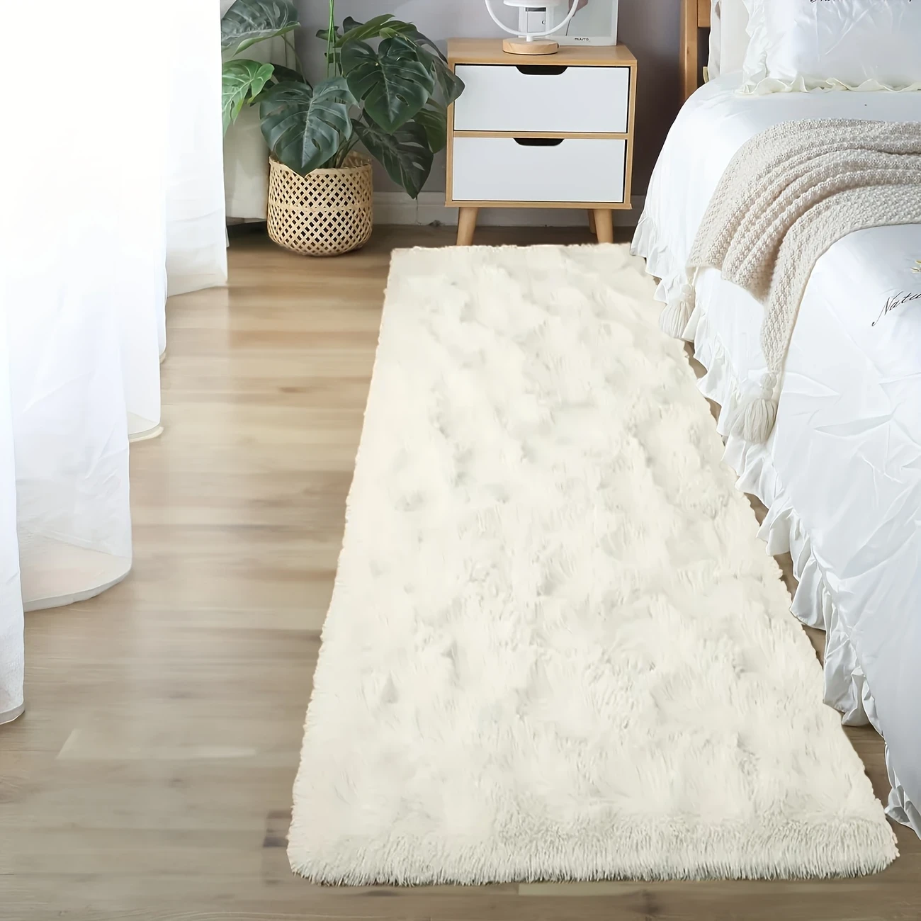 1pc Plush Drum Carpet