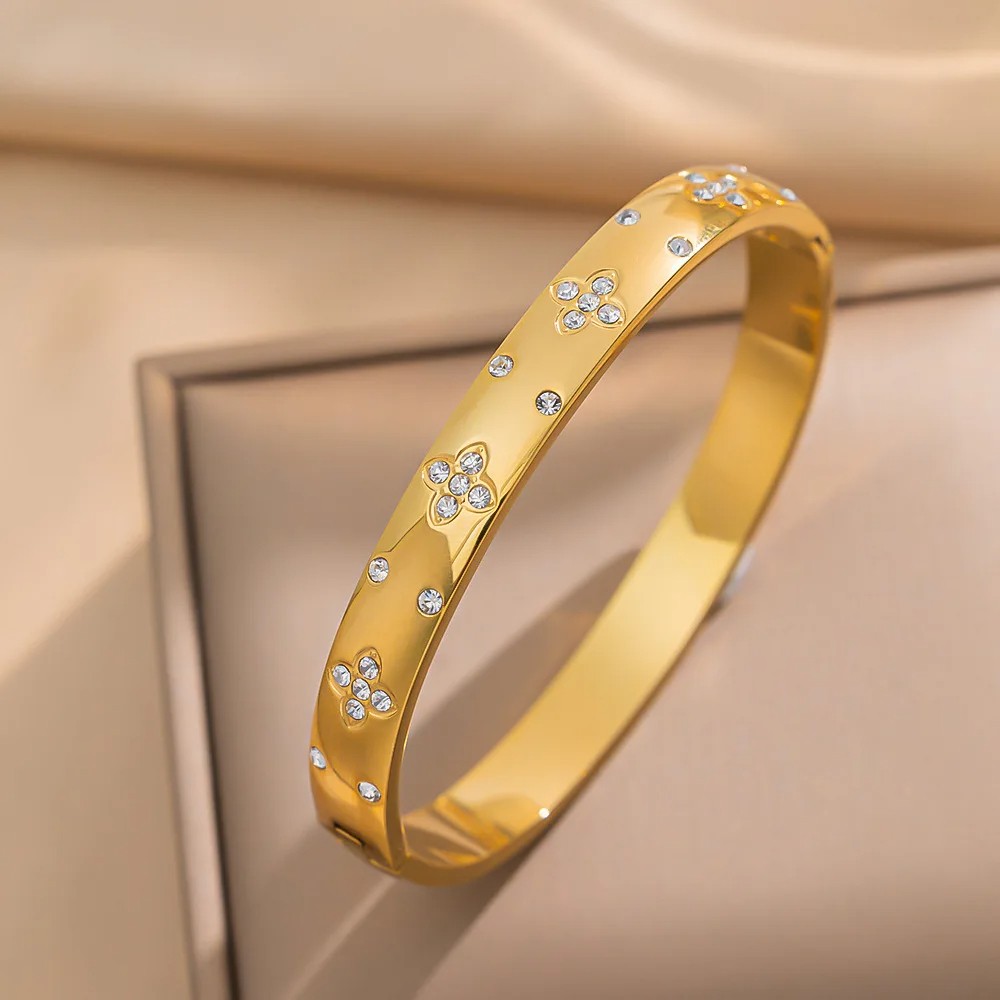 Stainless Steel Bangles Bracelet for Women