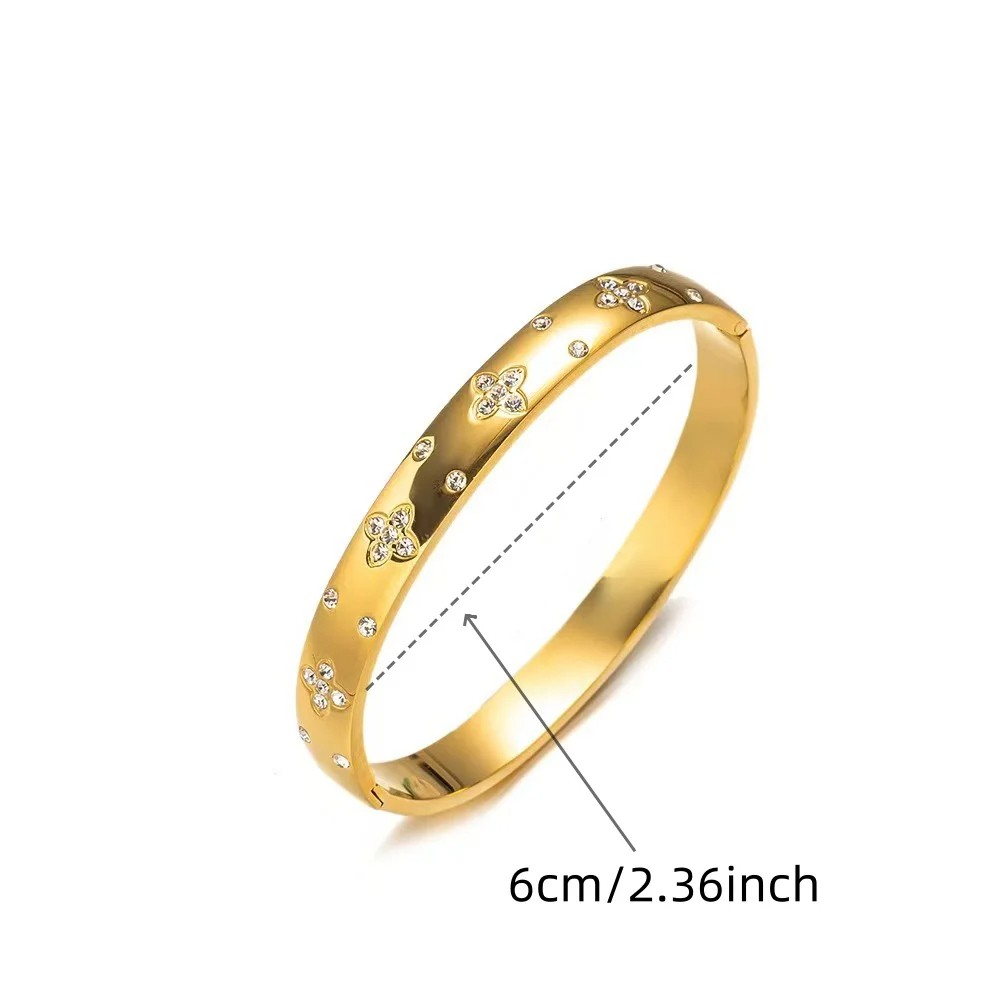 Stainless Steel Bangles Bracelet for Women