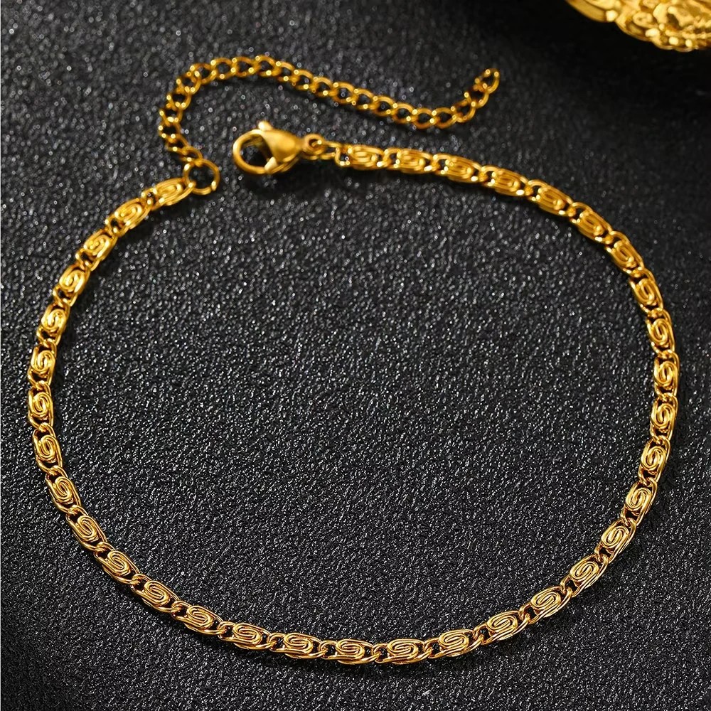 FTCY Stainless Steel Chain Bracelet for Women