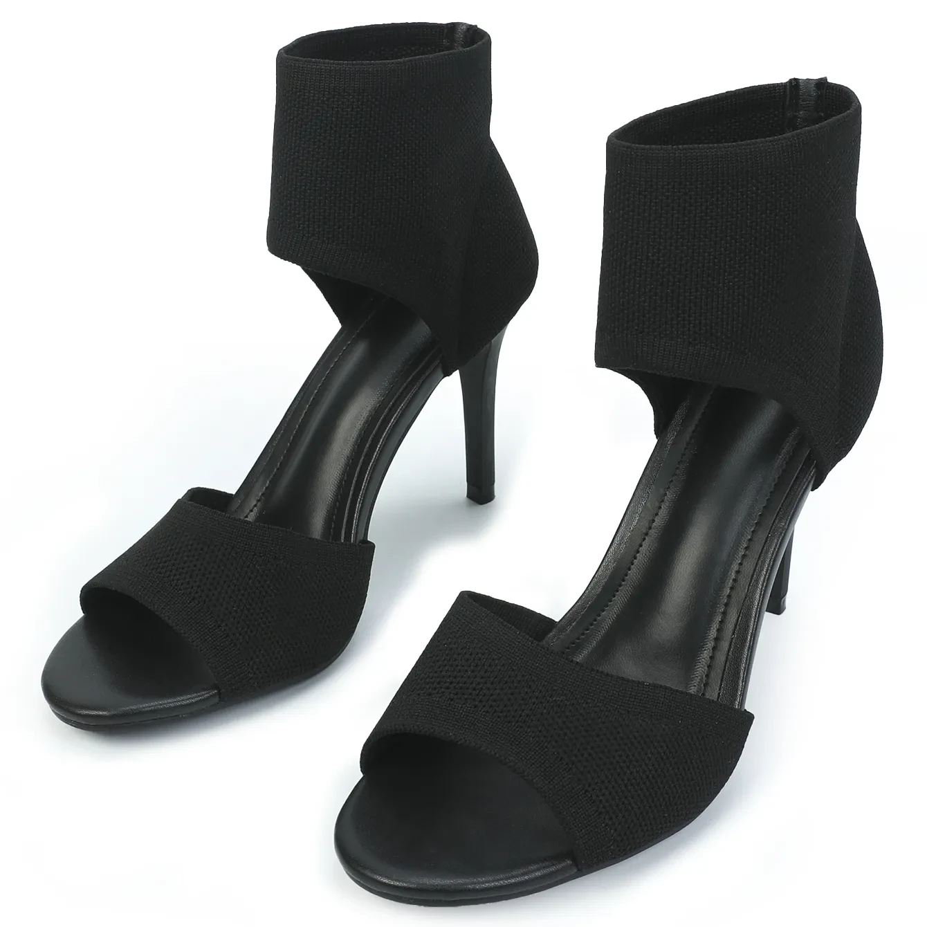 Backless Heeled Sandals
