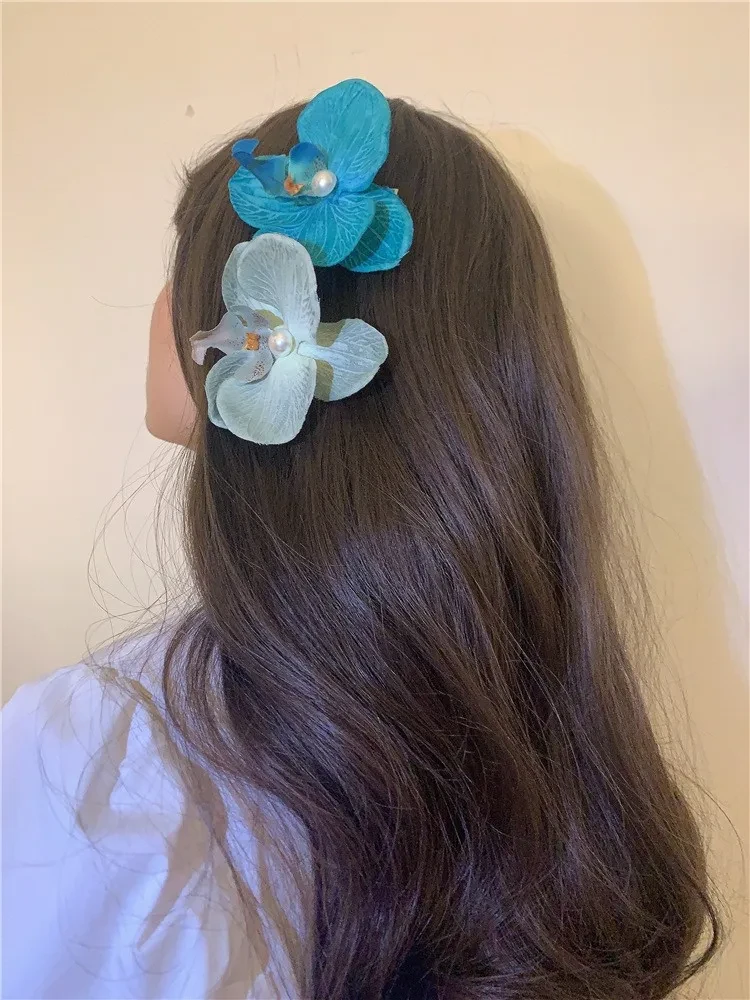 Artificial Flowers for Hair Clip