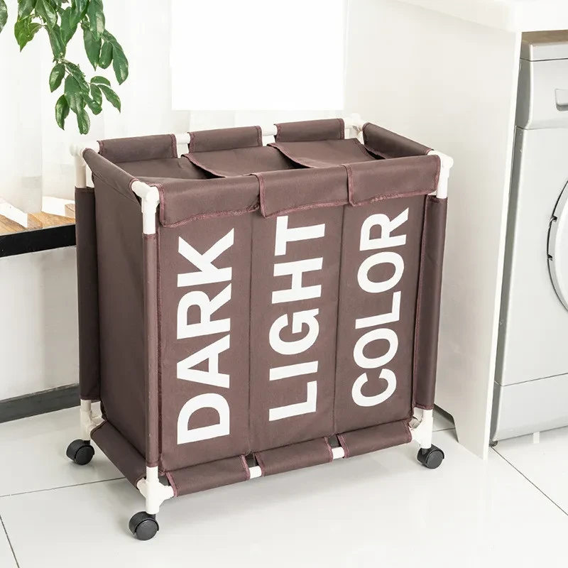 3 Basket Laundry Hamper
