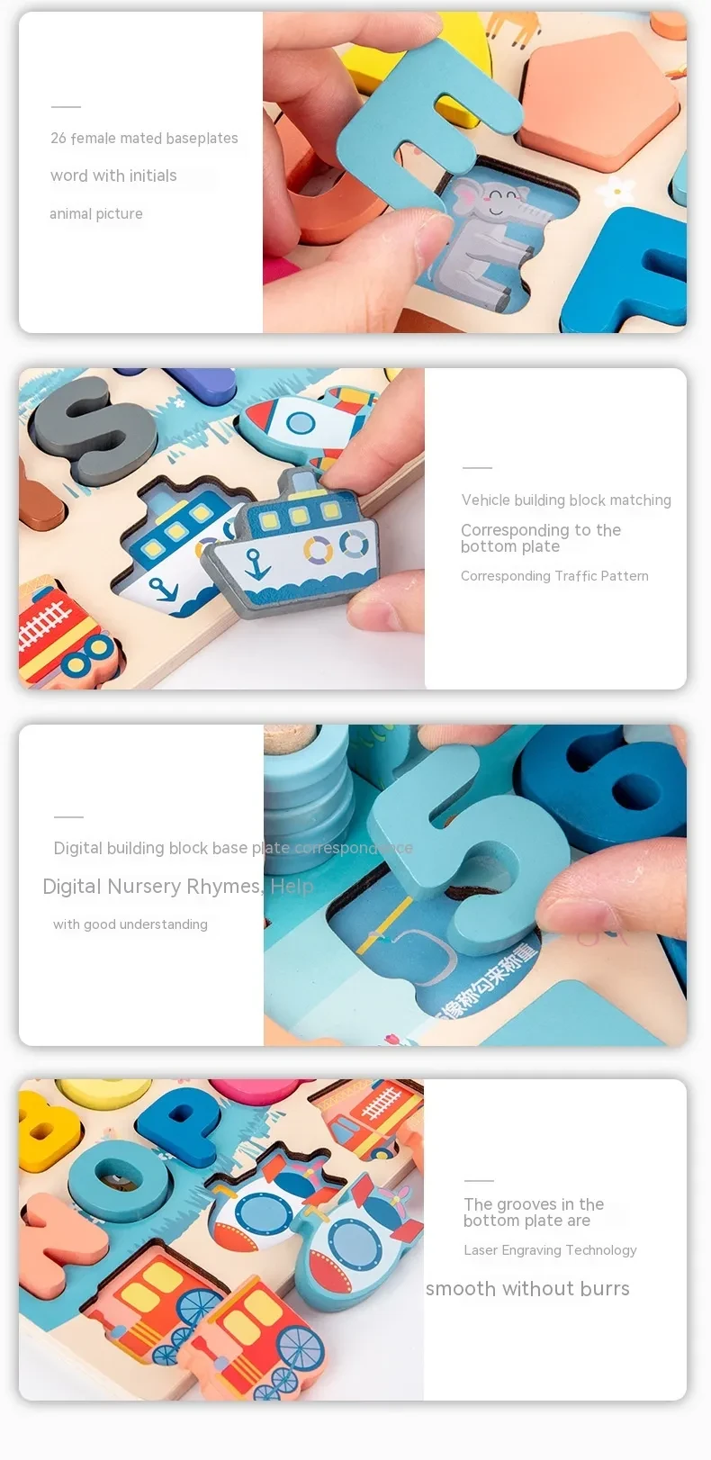 Magnetic Alphabet Learning Board