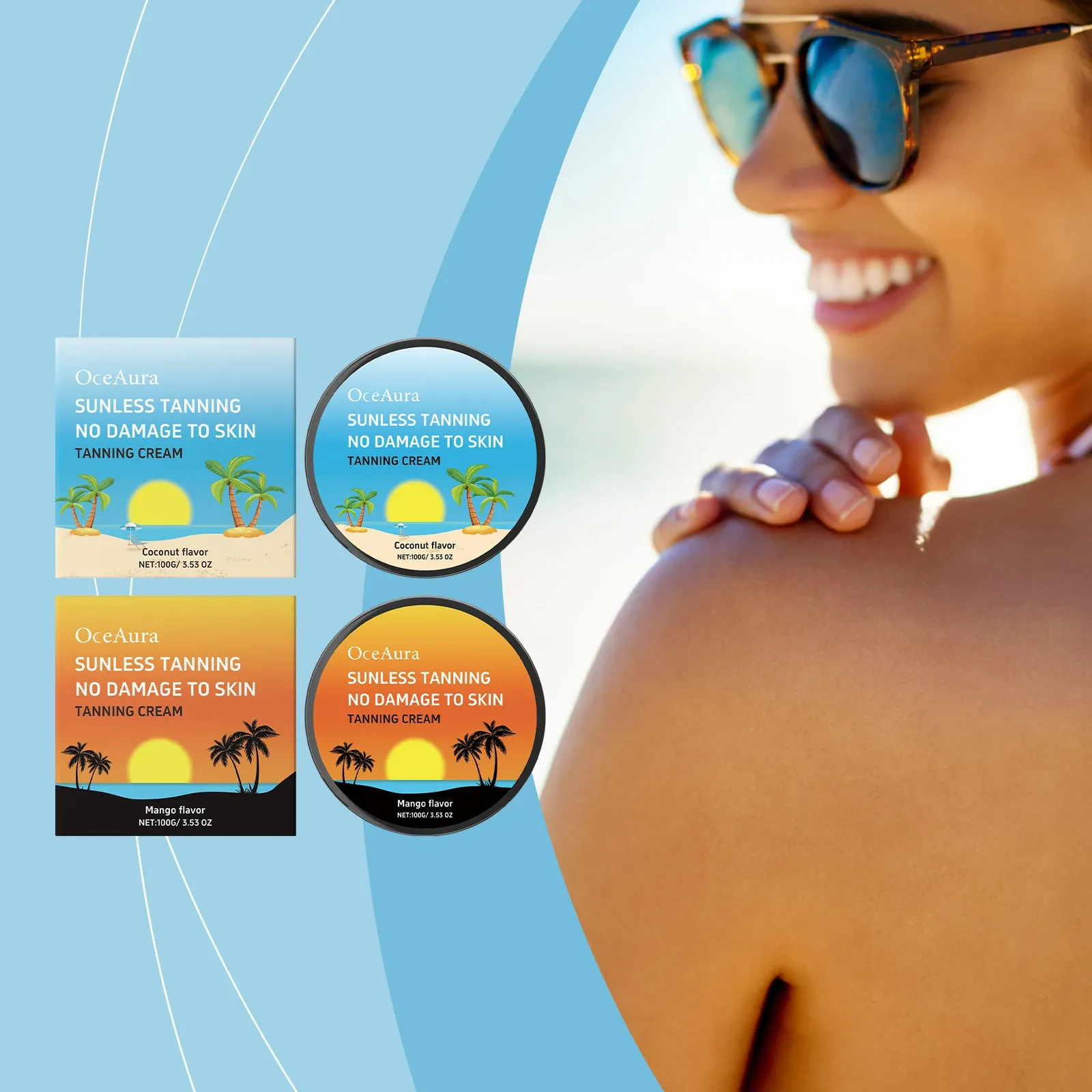 Help Black Body Cream Mild Formula Sun-free