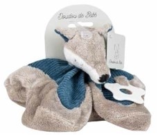 GREY & BLUE FOX DOUDOU 20CM